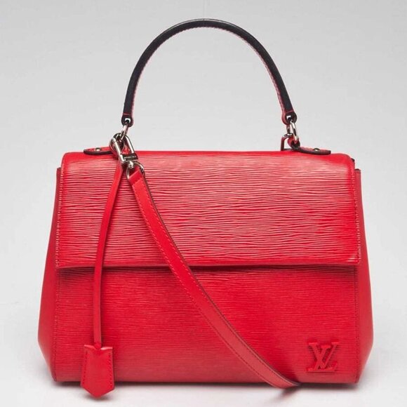 Louis Vuitton Coquelicot Epi Leather Cluny MM Bag - Picture 1 of 12